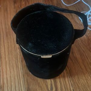 Vintage wristlet with mirror on inside